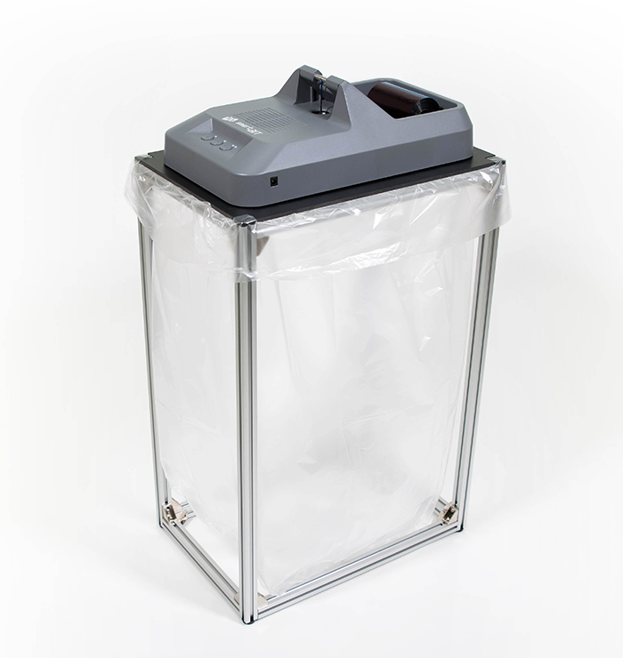 SMART-Bit large capacity standing frame Bin for large 70 liter bags (comes with 20 bags)