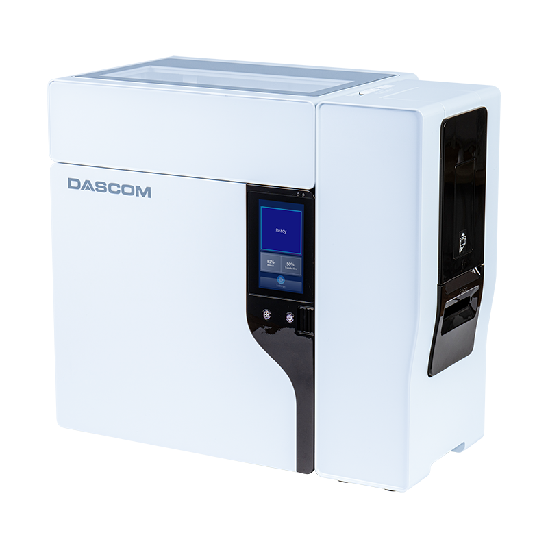 DC-8600 Duplex Card Printer / USB / Ethernet / Serial / 600 DPI / Retransfer / 2in1 Encoding / Single Feeder