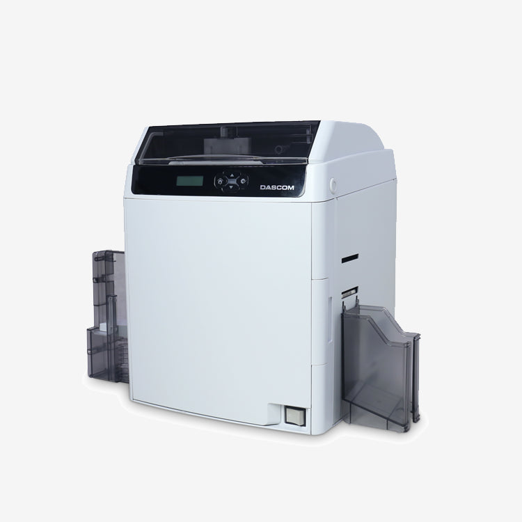 DC-7600 Duplex Card Printer / USB / Ethernet / 600 DPI / Retransfer / Serial I/O option for Laminator / Magnetic Stripe Encoding