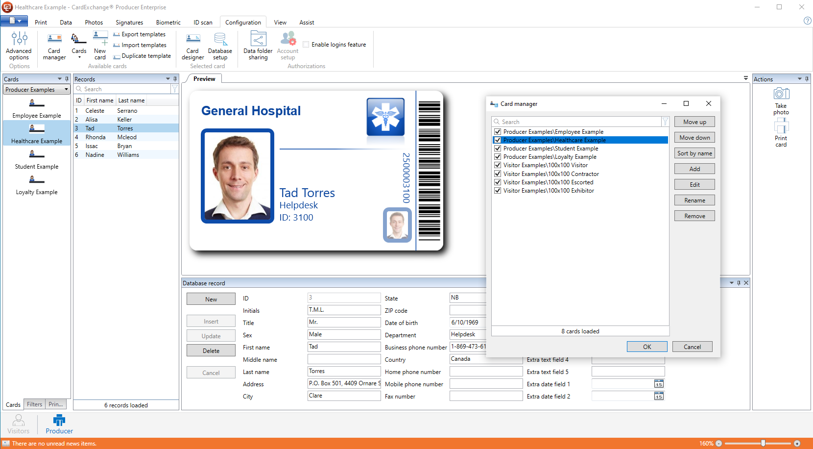 CardExchange® Producer GO Edition