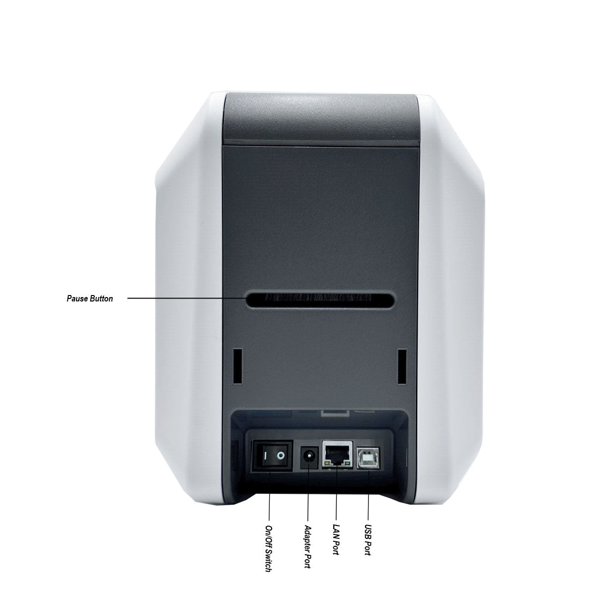 SMART-51S Simplex High Speed ID Card Printer Kit with 3-Year Warranty