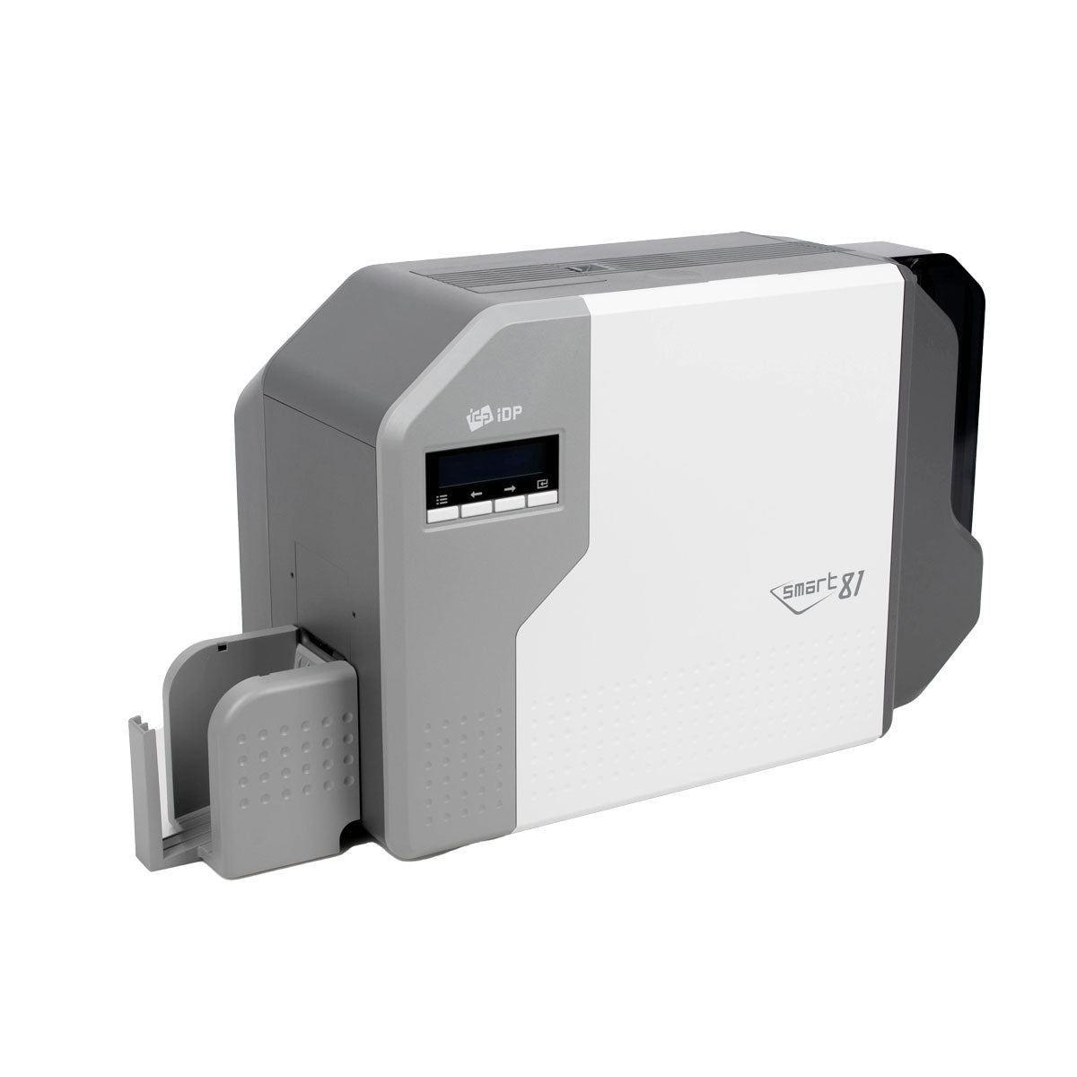 SMART-81S Simplex Retransfer ID Card Printer with 300dpi, Rapid Retransfer Tech, and 3-Year Warranty