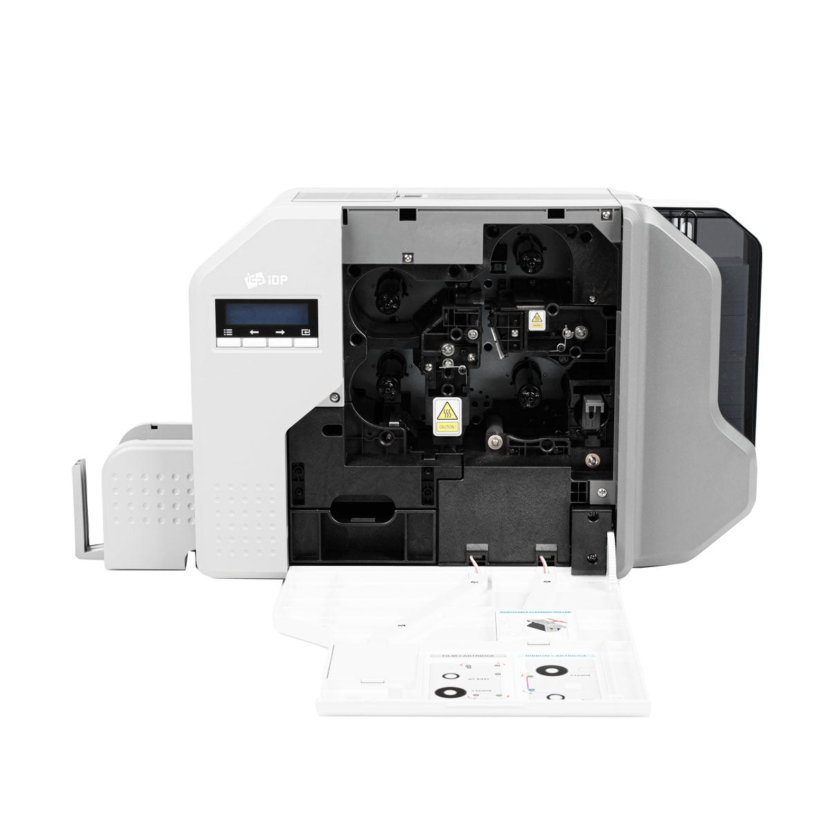 SMART-81S Simplex Retransfer ID Card Printer with 300dpi, Rapid Retransfer Tech, and 3-Year Warranty