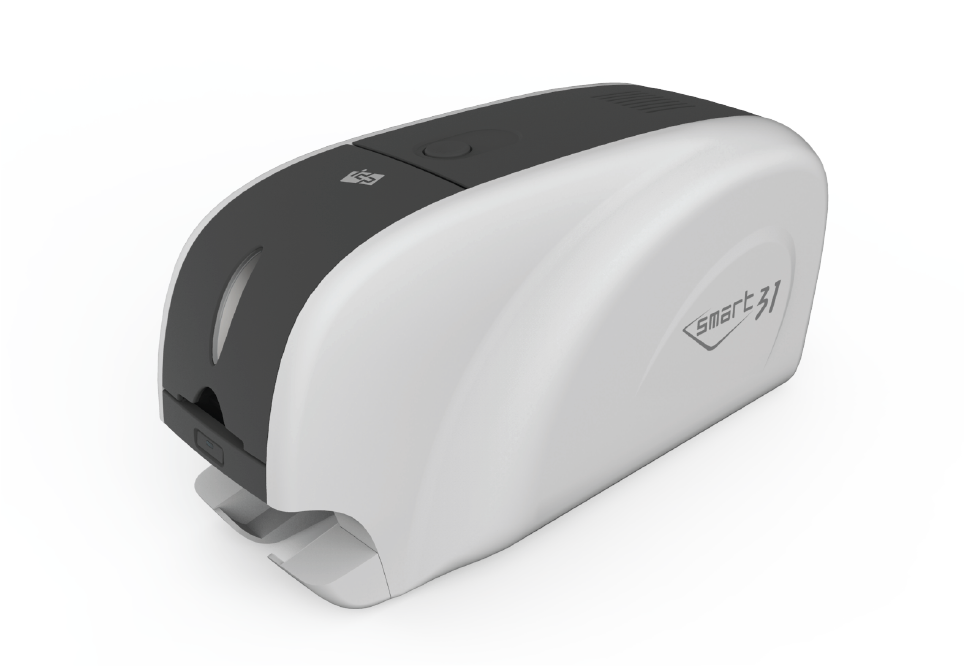 SMART-31S Simplex ID Card Printer Ethernet with 3-Year Warranty