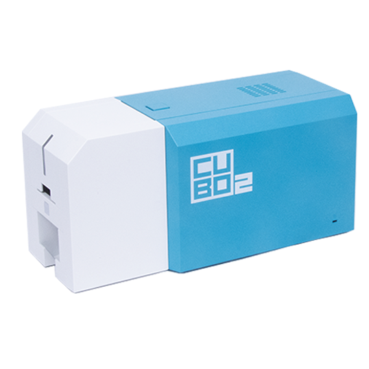 CUBO 2S Simplex ID Card Printer with 3-Year Warranty