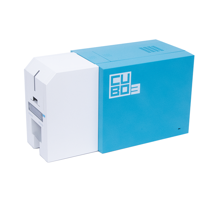 CUBO 3S Simplex High Speed ID Card Printer bundlewith 3-Year Warranty