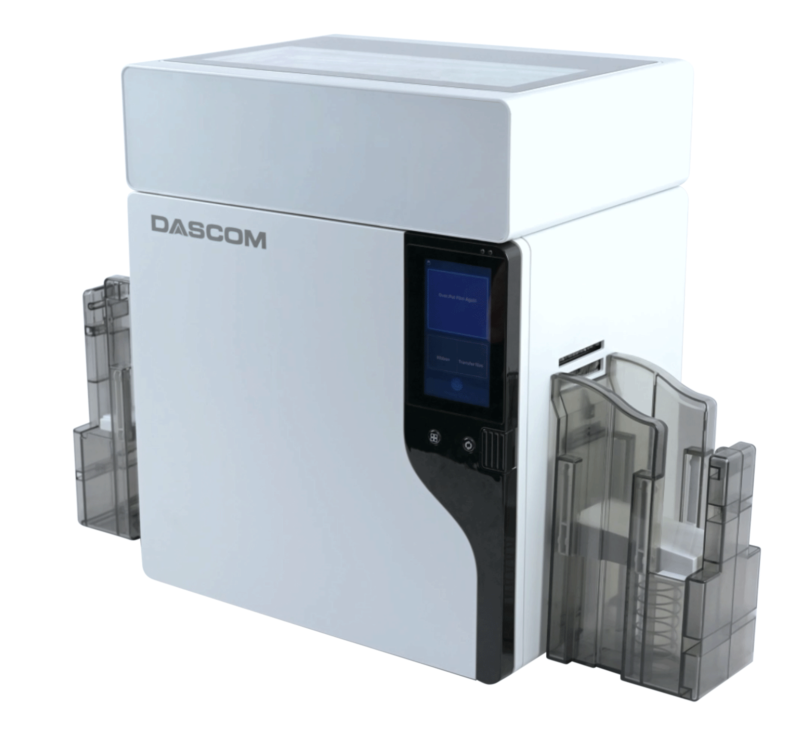 DC-8600 Duplex Card Printer / USB / Ethernet / Serial / 600 DPI / Retransfer / Magnetic Stripe Encoding / Dual Feeder