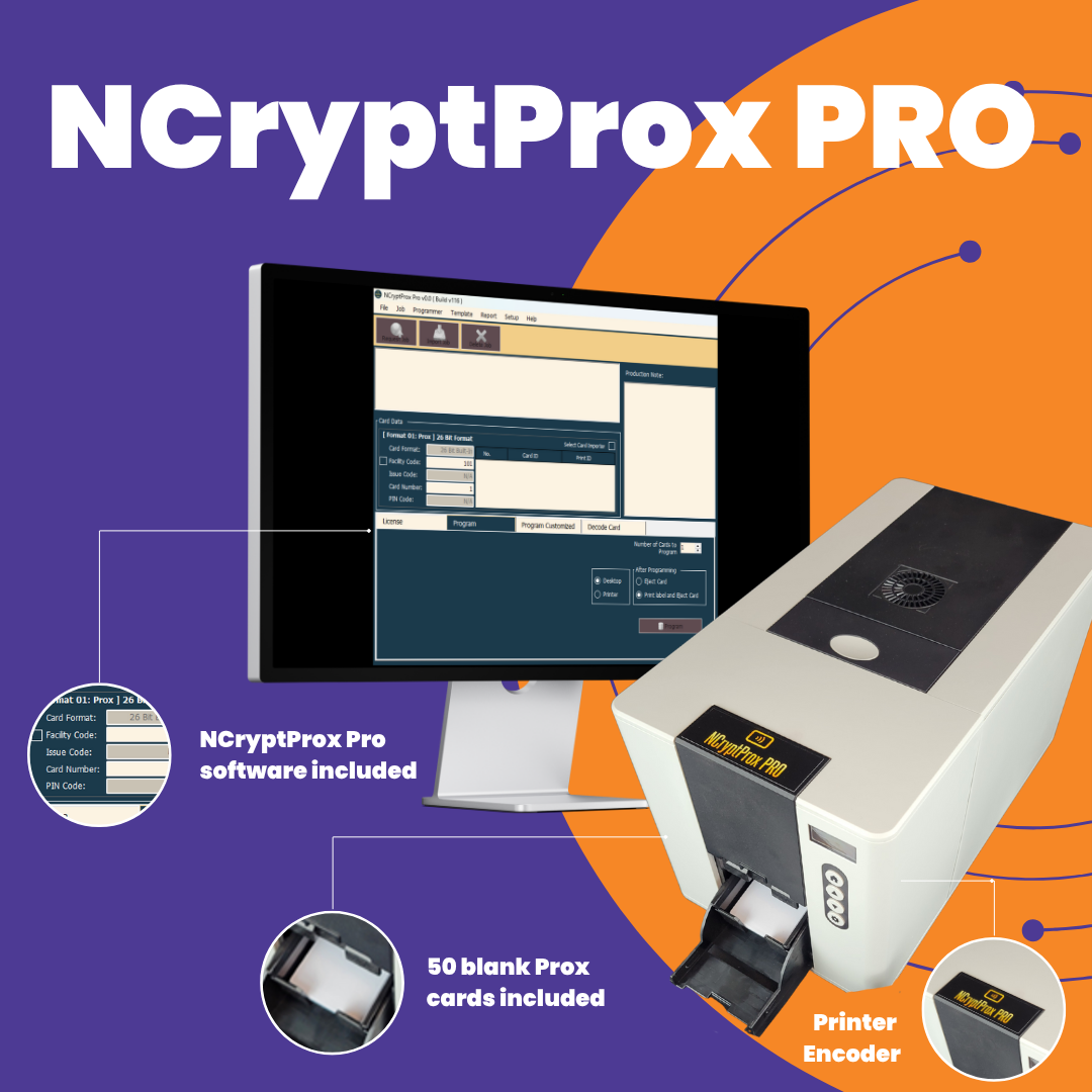NCryptID Prox Card Encoding Kit with NCryptID Technology