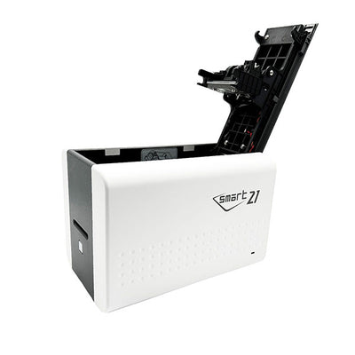 SMART-21S Simplex Hand-Fed ID Card Printer kit with 1-Year Warranty