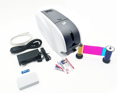 SMART-31D Duplex ID Card Printer Bundle with 3-Year Warranty