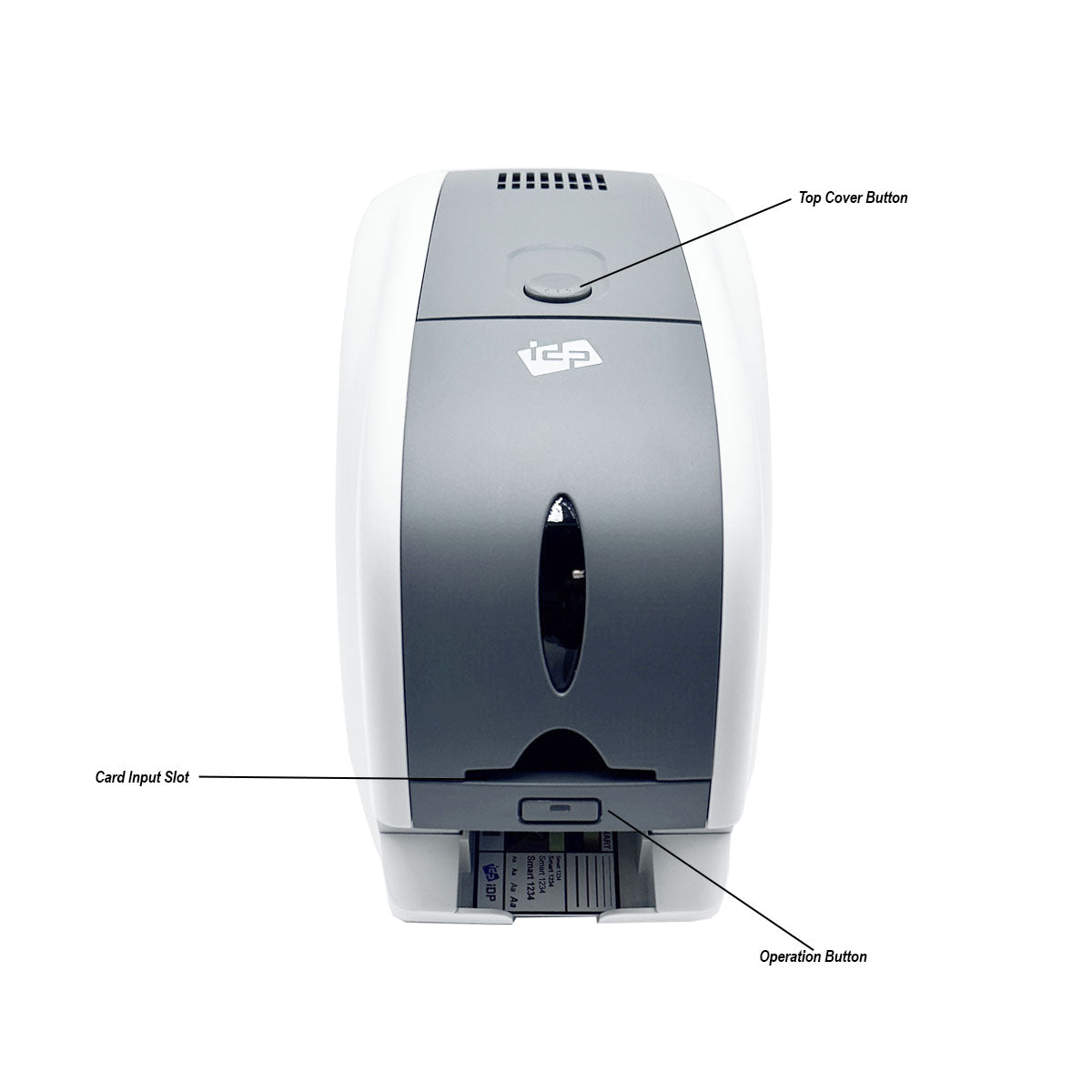 SMART-31S Simplex ID Card Printer Ethernet with 3-Year Warranty