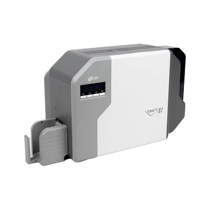 SMART-81S Simplex Retransfer ID Card Printer with 300dpi, Rapid Retransfer Tech, and 3-Year Warranty