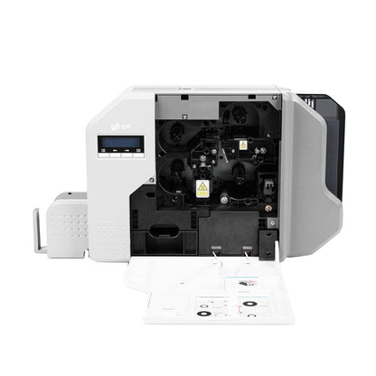 SMART-81S Simplex Retransfer ID Card Printer with 300dpi, Rapid Retransfer Tech, and 3-Year Warranty