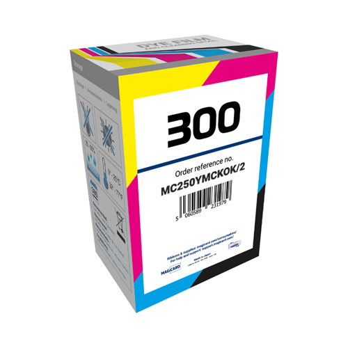 Magicard 300 YMCKO 200 Shot Dye Film